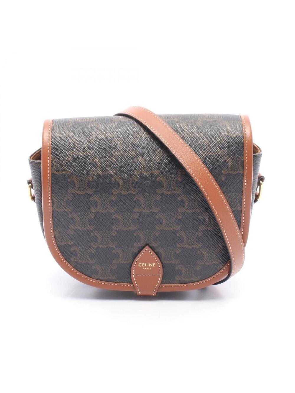 Celine Folco Medium Triomphe Shoulder #286241C12B